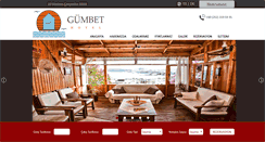 Desktop Screenshot of hotelgumbet.com