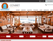 Tablet Screenshot of hotelgumbet.com